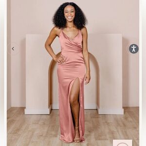 Revelry Rava Satin Dress